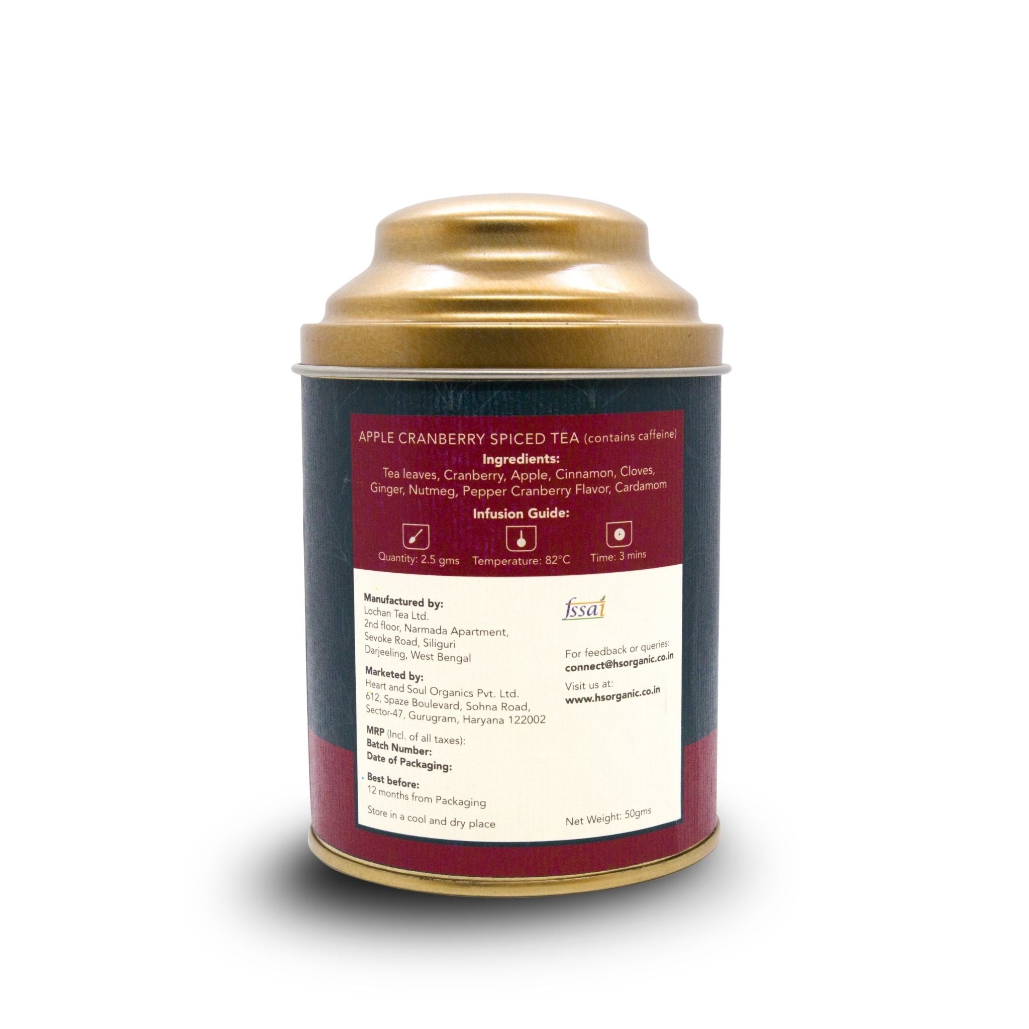 Apple Cranberry Spiced Tea