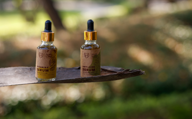 Buy best revitalizing face serums for best prices| Heart and Soul