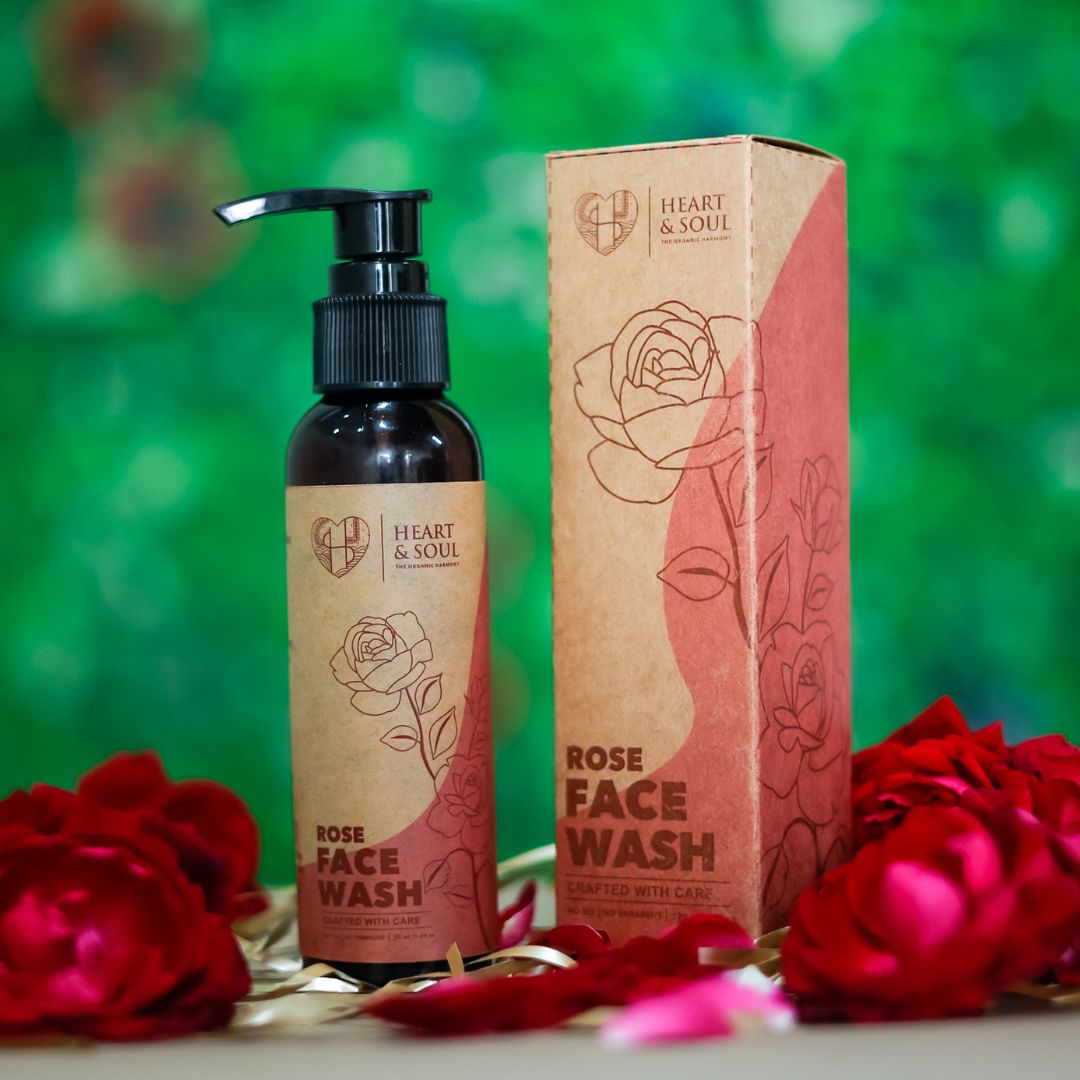 Rose Face Wash            | Brightens Skin | Provides Glow